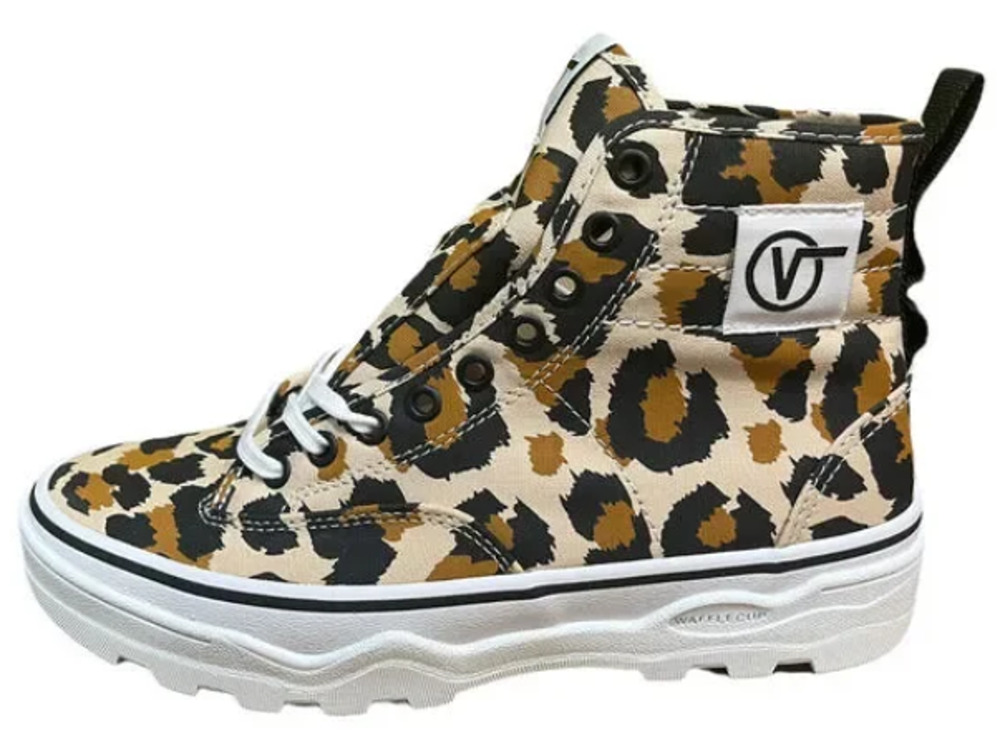 VANS Sentry WC Leopard (Shifting Sand) Men's 4.5 Women's 6 VN0A4P3K4XB1
